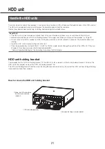 Preview for 21 page of Panasonic WJ-NX400K Important Information Manual