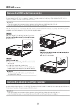 Preview for 24 page of Panasonic WJ-NX400K Important Information Manual