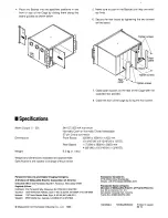 Preview for 4 page of Panasonic WJ-PB85L32 Instructions