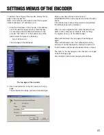 Preview for 41 page of Panasonic WJGXD900 - MPEG2 DECODER Operating Instructions Manual