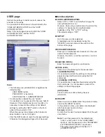 Preview for 59 page of Panasonic WJGXD900 - MPEG2 DECODER Operating Instructions Manual