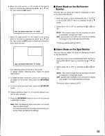 Preview for 58 page of Panasonic WJHD500 - DIGITAL DISC RECORDE Operating Instructions Manual