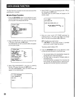 Preview for 87 page of Panasonic WJHD500 - DIGITAL DISC RECORDE Operating Instructions Manual