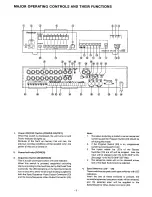 Preview for 4 page of Panasonic WJSQ508 - SEQUENTIAL SWITCHER Operating Instructions Manual