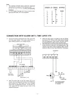 Preview for 12 page of Panasonic WJSQ508 - SEQUENTIAL SWITCHER Operating Instructions Manual