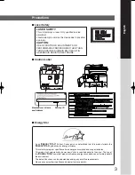 Preview for 3 page of Panasonic Workio DP-1820E Quick Manual