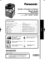 Preview for 19 page of Panasonic Workio DP-1820E Quick Manual