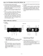 Preview for 2 page of Panasonic WP9440 - RAMSA POWER AMPS Operating Instructions Manual