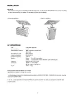 Preview for 3 page of Panasonic WS-A35 Instructions