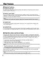 Preview for 8 page of Panasonic WV-ASC970E Operating Instructions Manual