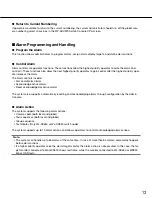 Preview for 13 page of Panasonic WV-ASC970E Operating Instructions Manual