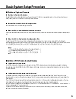 Preview for 25 page of Panasonic WV-ASC970E Operating Instructions Manual