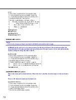 Preview for 70 page of Panasonic WV-ASC970E Operating Instructions Manual