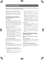 Preview for 4 page of Panasonic WV-Q122A Operating Instructions Manual