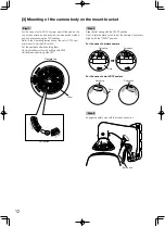 Preview for 12 page of Panasonic WV-Q122A Operating Instructions Manual