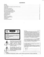 Preview for 2 page of Panasonic WV-RC700 Operating Instructions Manual