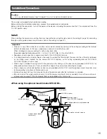 Preview for 15 page of Panasonic WV-SC384 Installation Manual