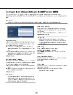 Preview for 92 page of Panasonic WV-SC384 Operating Instructions Manual