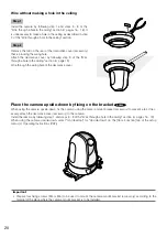 Preview for 20 page of Panasonic WV-SC385PJ Installation Manual