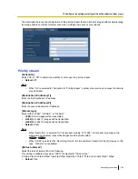 Preview for 105 page of Panasonic WV-SW155 Operating Instructions Manual