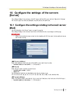 Preview for 107 page of Panasonic WV-SW155 Operating Instructions Manual