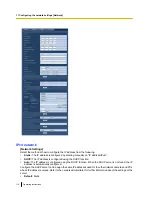 Preview for 112 page of Panasonic WV-SW155 Operating Instructions Manual