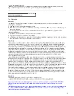 Preview for 3 page of Panasonic WV-TW370 Important Information Manual