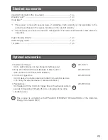 Preview for 25 page of Panasonic WV-TW370 Important Information Manual