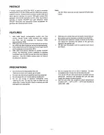 Preview for 3 page of Panasonic WVRC37 - CAMERA ACC Operating Instructions Manual