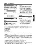 Preview for 3 page of Panasonic WX-CC411 Operating Instructions Manual