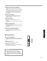 Preview for 57 page of Panasonic WX-CC411 Operating Instructions Manual