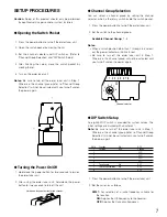 Preview for 7 page of Panasonic WX-CT2020 Operating Instructions Manual