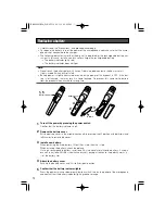 Preview for 14 page of Panasonic WX-LT150 Operating Instructions Manual