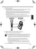 Preview for 25 page of Panasonic WX-SE200P Operating Instructions Manual