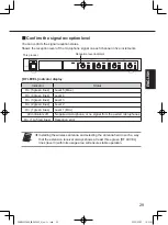 Preview for 29 page of Panasonic WX-SE200P Operating Instructions Manual