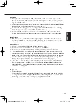 Preview for 11 page of Panasonic WX-ST200 Operating Instructions Manual