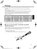 Preview for 19 page of Panasonic WX-ST200 Operating Instructions Manual