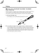 Preview for 22 page of Panasonic WX-ST200 Operating Instructions Manual