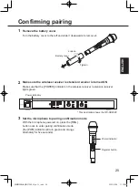 Preview for 25 page of Panasonic WX-ST200 Operating Instructions Manual