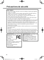 Preview for 40 page of Panasonic WX-ST200 Operating Instructions Manual