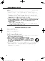 Preview for 42 page of Panasonic WX-ST200 Operating Instructions Manual