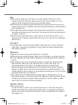 Preview for 49 page of Panasonic WX-ST200 Operating Instructions Manual