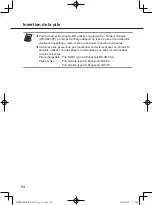 Preview for 54 page of Panasonic WX-ST200 Operating Instructions Manual