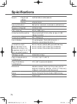 Preview for 76 page of Panasonic WX-ST200 Operating Instructions Manual