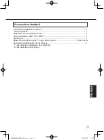 Preview for 77 page of Panasonic WX-ST200 Operating Instructions Manual