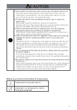 Preview for 5 page of Panasonic ZEQUO 6600RE Installation Manual