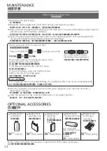 Preview for 24 page of Panasonic Ziaino F-JPT70H Operating Instructions Manual