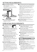 Preview for 6 page of Panasonic ziaino F-JPW50H Operating Instructions Manual