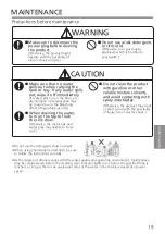 Preview for 19 page of Panasonic ziaino F-JPW50H Operating Instructions Manual