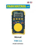 Preview for 17 page of PANCONTROL PAN 111 Manual